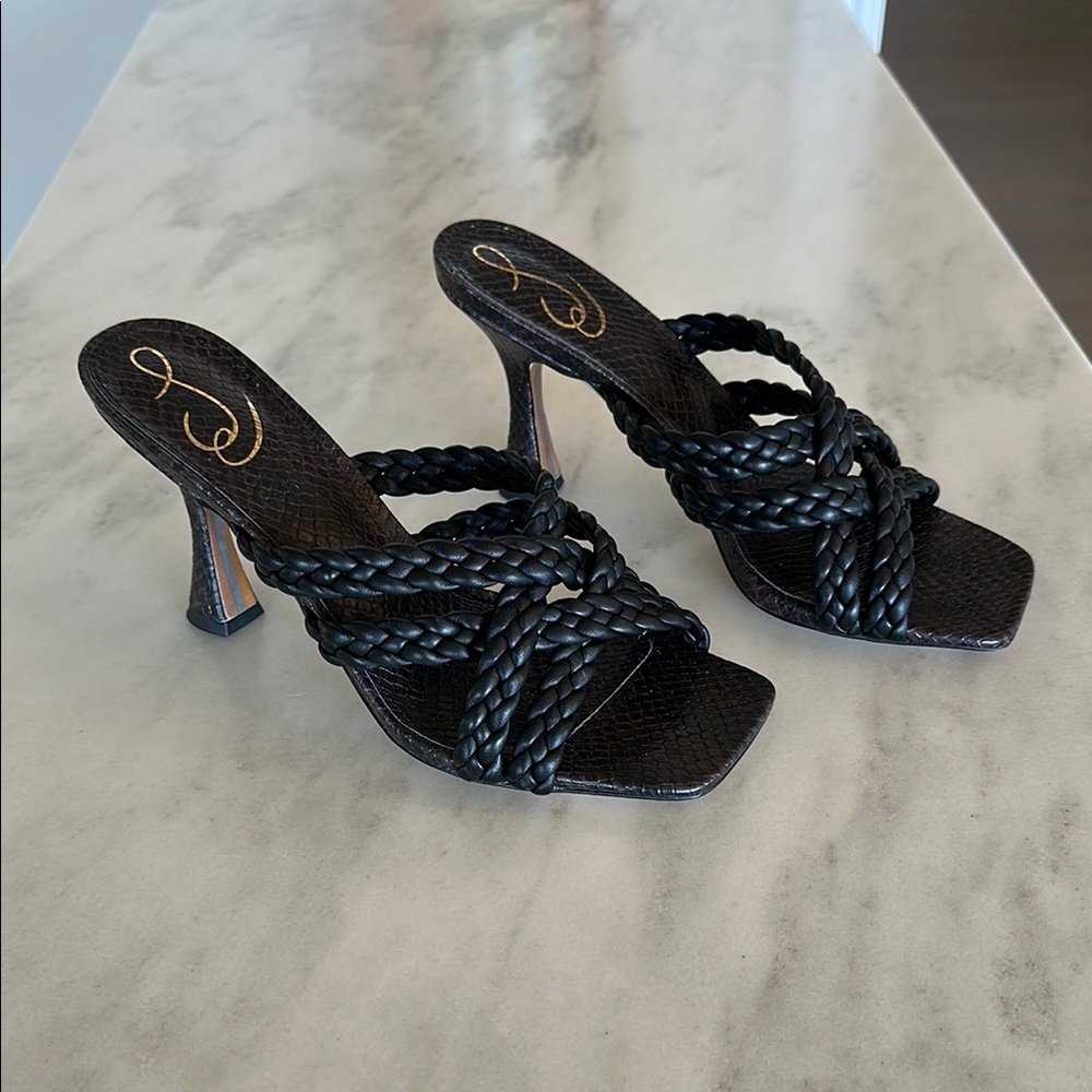 Sam Edelman Brown Strappy Heels